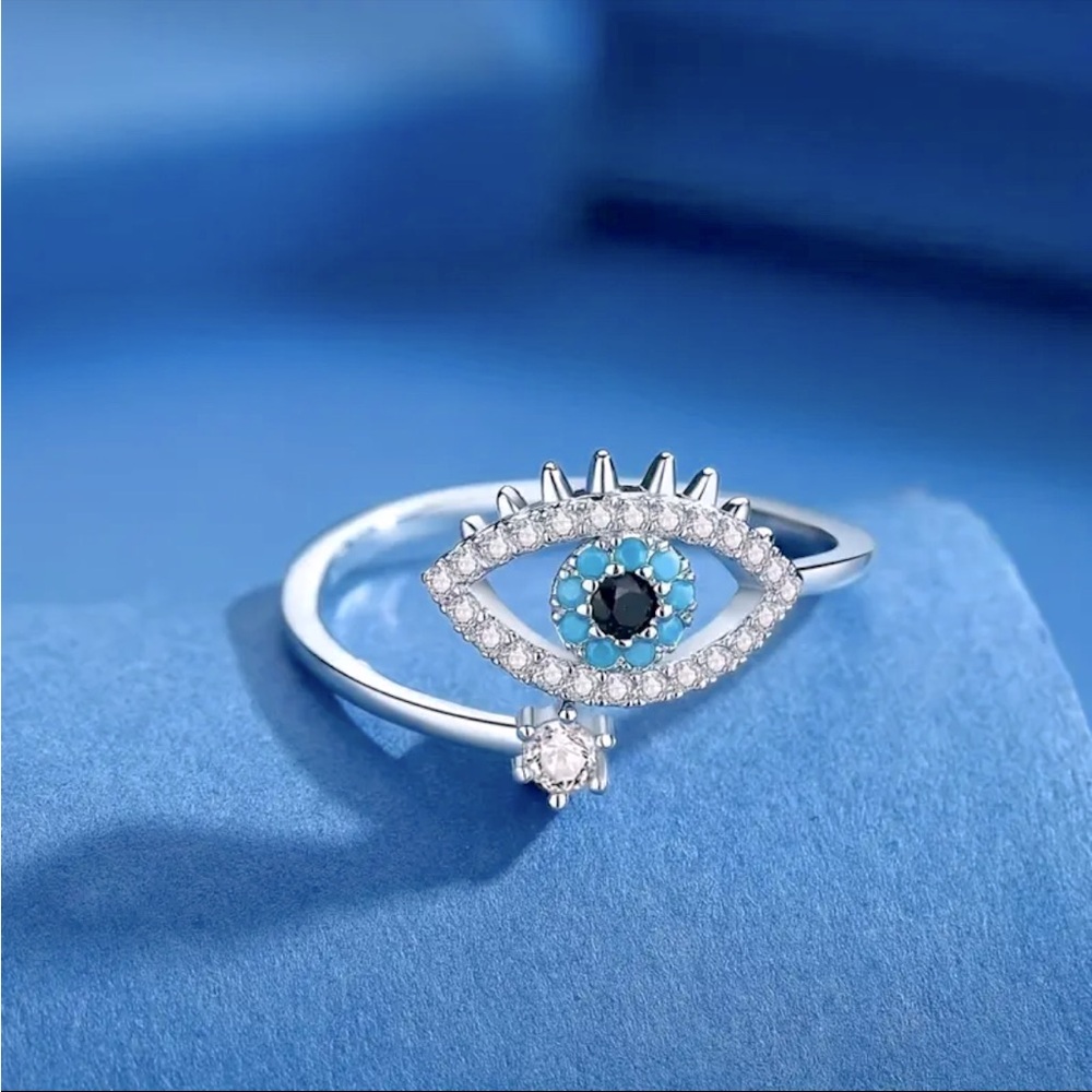 🧿EVIL EYE RING-NWT🪬 - Picture 1 of 5